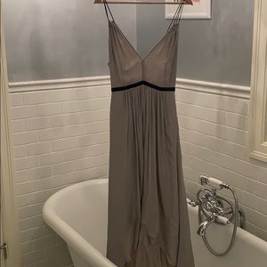 Designer Remix 100% Silk High Low dress